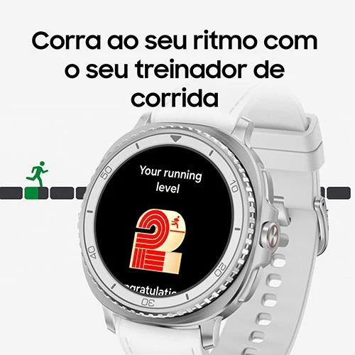 Smartwatch Samsung Galaxy Watch8 Classic 46mm - Prateado/Branco - Image 6