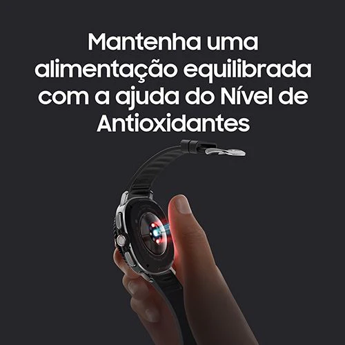 Smartwatch Samsung Galaxy Watch8 Classic 46mm - Prateado/Preto - Image 10