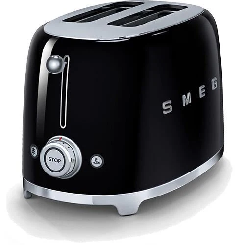 Smeg Torradeira Duas Tostas Série Anni50 - Preto - Tsf01Bleu - Outlet - Grade A - Image 2