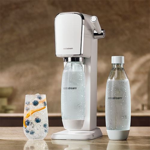 Máquina Preparação Bebidas SodaStream ART Starter Kit - Branco - Image 4