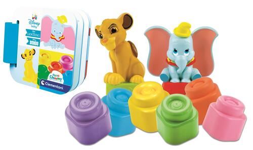 Soft Clemmy: Playset Disney Baby Simba & Dumbo - Clementoni - Image 2