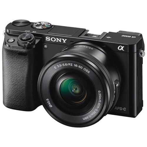 Máquina Fotográfica Mirrorless Sony Alpha a6000 - Preto + SEL1650 16-50mm f/3.5-5.6 PZ OSS + SEL55210 55-210mm f/4.5-6.3 OSS - Image 3