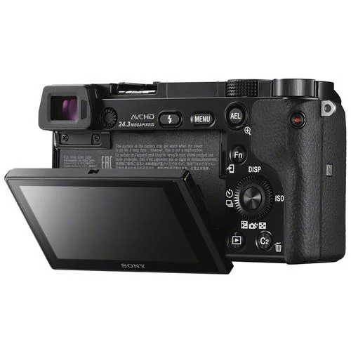 Máquina Fotográfica Mirrorless Sony Alpha a6000 - Preto + SEL1650 16-50mm f/3.5-5.6 PZ OSS + SEL55210 55-210mm f/4.5-6.3 OSS - Image 7
