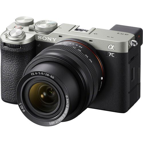 Máquina Fotográfica Mirrorless Sony Alpha a7C II - Prateado + FE 28-60mm f/4-5.6 - Image 2