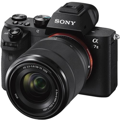 Máquina Fotográfica Mirrorless Sony Alpha a7 Mark II + SEL-2870 FE 28-70 mm f/3.5-5.6 OSS + FE 50mm f/1.8 + Bateria Extra NP-FW50 - Image 2