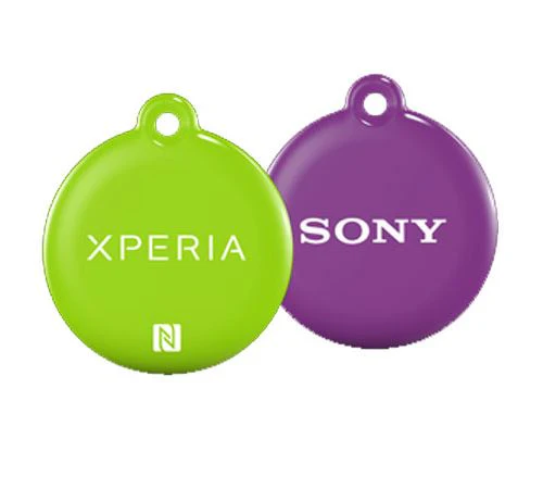Smart Tags Sony NFC NT2 - 4 Unidades - Verde | Cinzento | Laranja | Roxo - Image 3