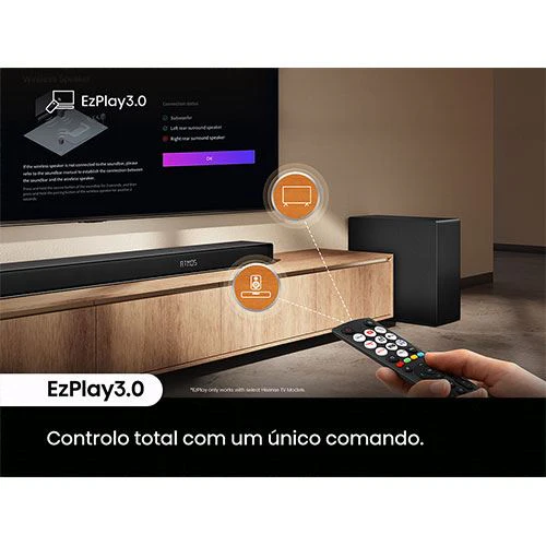 Soundbar Hisense 5.1.4 AX5140Q - Preto - Image 8