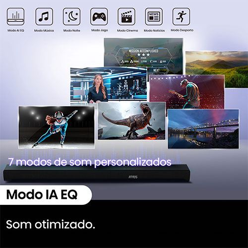 Soundbar Hisense 5.1 AX5100Q - Preto - Image 10