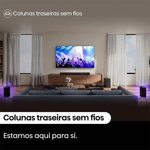 Soundbar Hisense 5.1 AX5100Q - Preto - Image 8