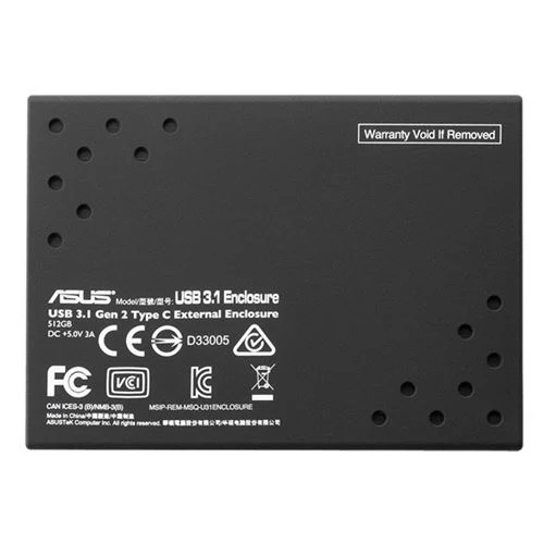 SSD Asus Externo 512GB Type-C 10Gbit/s - Image 4
