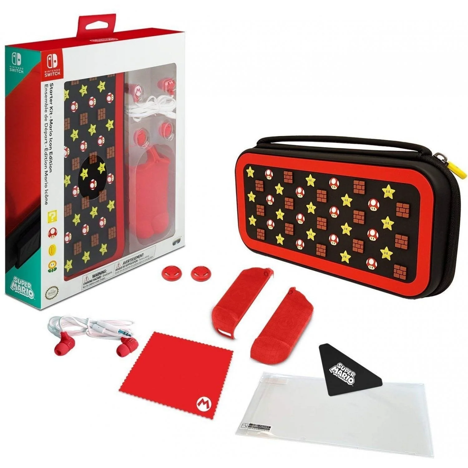 Starter Kit PDP Nintendo Switch Mario Icon Edition - Image 2