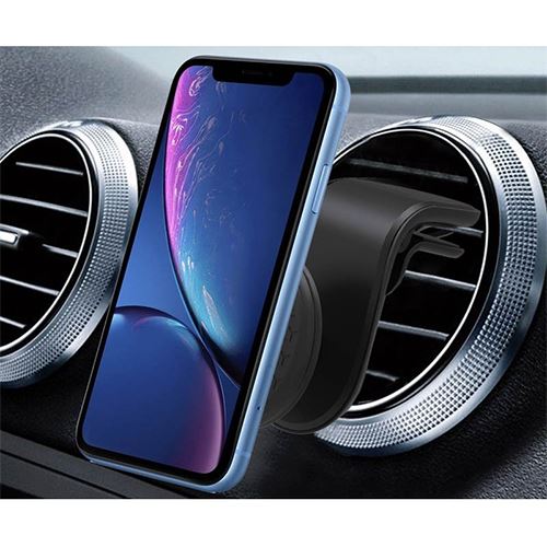 Suporte de Smartphone para Grelha do Carro 4-OK - Fixação Magnética - Preto - Image 3