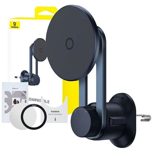 Suporte Magnético de Telemóvel para Carro Baseus MagPro Series - Preto - Image 6