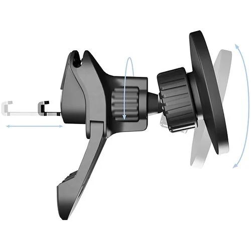 Suporte Magnético para Grelha de Ventilação Carro Puro Mag Holder 360 - Preto - Image 3