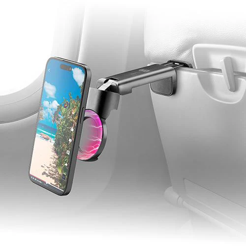 Suporte MagSafe Cellularline Mag Travel Holder - Preto - Image 4