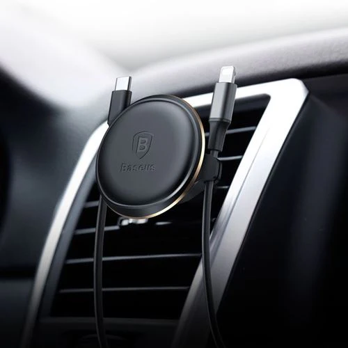 Suporte para Carro Baseus Magnetic Air Vent - Preto - Image 5