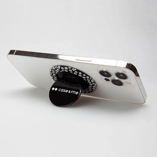 Suporte para Smartphone Case and Me Snappy Holder - Preto / Flores - Image 3