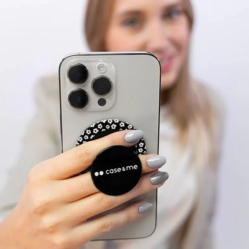 Suporte para Smartphone Case and Me Snappy Holder - Preto / Flores - Image 6