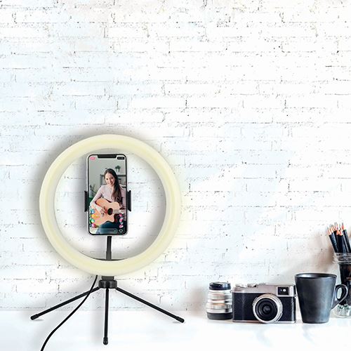 Pack Vlogger T'nB Ring Light de 10" + Tripod - Image 6