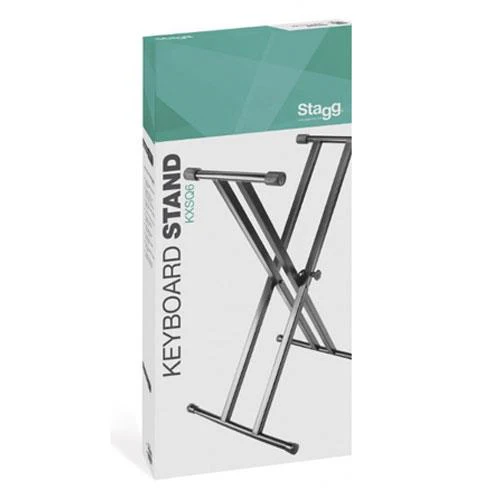 Suporte Teclado Duplo X-KXSQ6 Stagg - Image 2