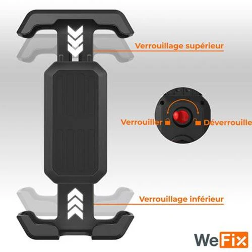 Suporte Universal Para Bicicleta 360º WeFix - Preto - Image 6