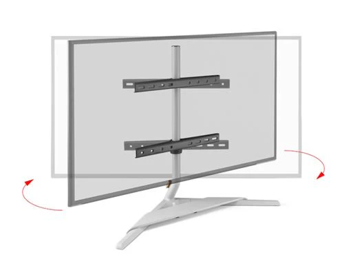 Suporte Vesa de Mesa One For All WM 7431 Design Table Top TV - 32" a 70" - Branco - Image 3