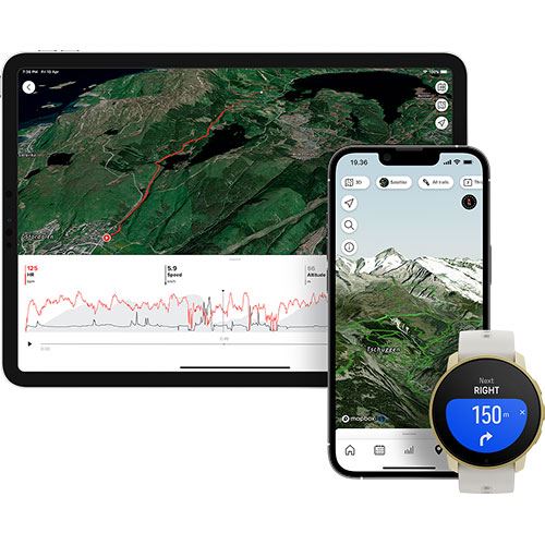 Relógio Desportivo Suunto 9 Peak Pro - Pearl Gold - Image 4