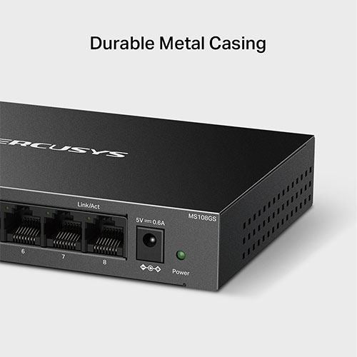 Switch Gigabits Mercusys MS108GS 8-Port - Image 4