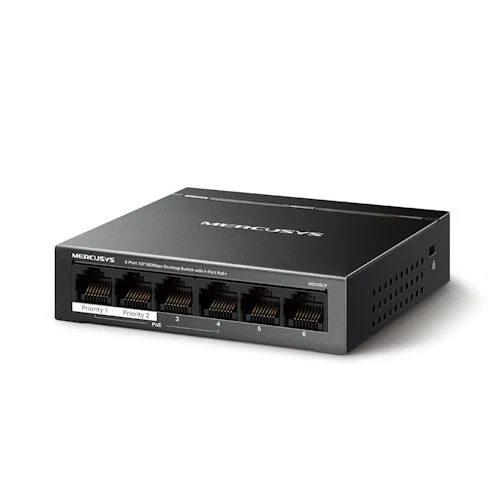 Switch Mercusys MS106LP 6 Portas 10/100Mbps  PoE+ - Image 2