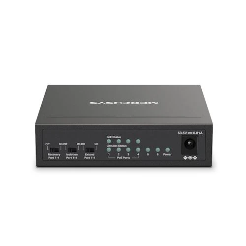 Switch Mercusys MS106LP 6 Portas 10/100Mbps  PoE+ - Image 3