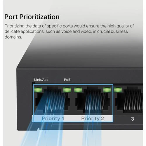 Switch Mercusys MS110P PoE+ 10 Portas 10/100Mbps - Image 8