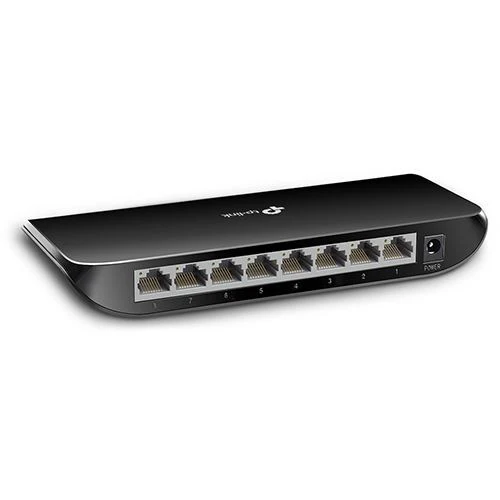 Gigabit Switch Tp-link Desktop de 8 portas - Preto - Image 4