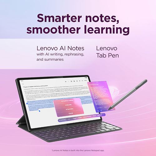 Tablet Lenovo Idea Tab Plus - 256GB - Wi-Fi + Lenovo Tab Pen + Capa Teclado Lenovo - Image 12