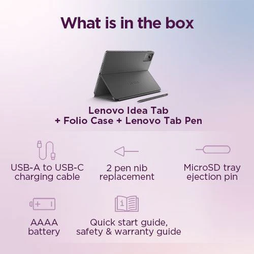 Tablet Lenovo Idea Tab TB336FU - 128GB - Wi-Fi + Lenovo Tab Pen + Capa Folio - Image 6