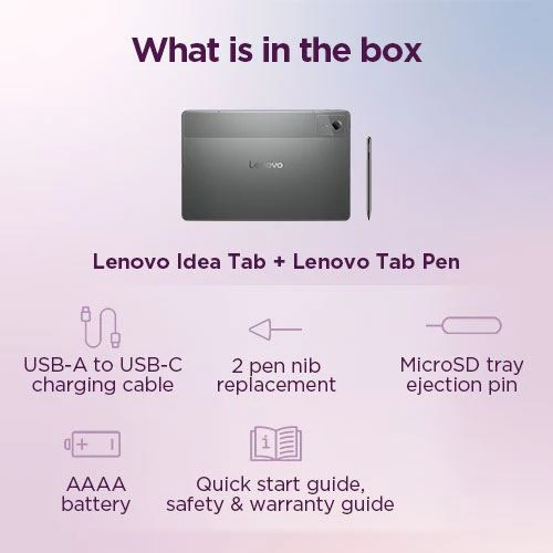 Tablet Lenovo Idea Tab TB336ZU - 256GB - 5G + Lenovo Tab Pen - Image 5