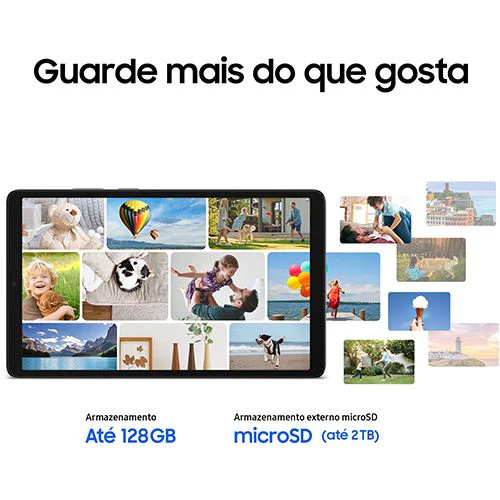 Tablet Samsung Tab A11 - Wi-Fi - 64GB - Prateado - Image 10