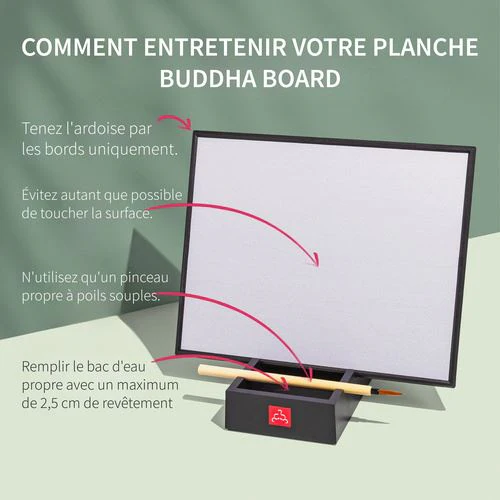 Tablete de Pintura Buddha Board Original - Nature & Découvertes - Image 3