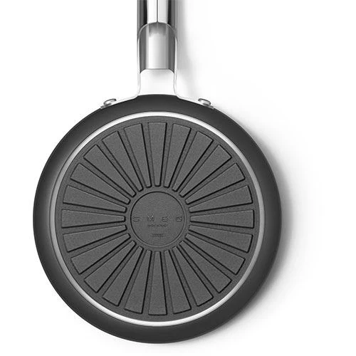 Tacho antiaderente Smeg Anni 50 PF2012BLM | 20cm - Preto - Image 3
