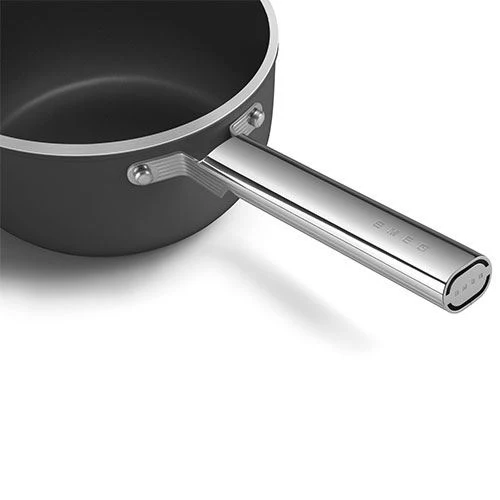 Tacho antiaderente Smeg Anni 50 PF2012BLM | 20cm - Preto - Image 5