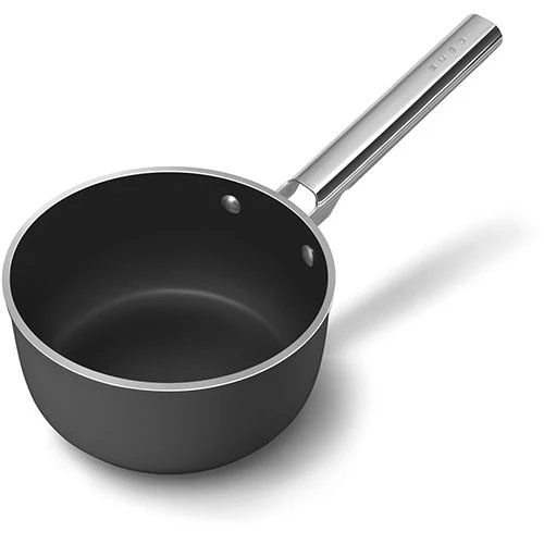 Tacho antiaderente Smeg Anni 50 PF2012BLM | 20cm - Preto - Image 8