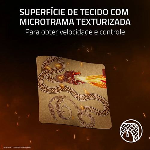 Tapete de Rato Gaming Razer Gigantus V2 Large Counter-Strike 2 Edition - Image 2