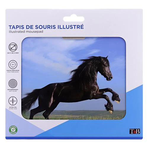 Tapete de Rato T'nB Ilustrado - Design Horses - Image 2