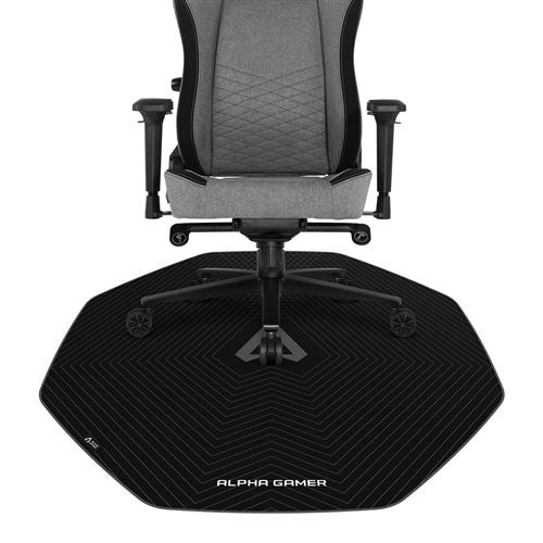 Tapete para Cadeira Gaming Alpha Gamer Octan Preto/Cinzento - Image 4