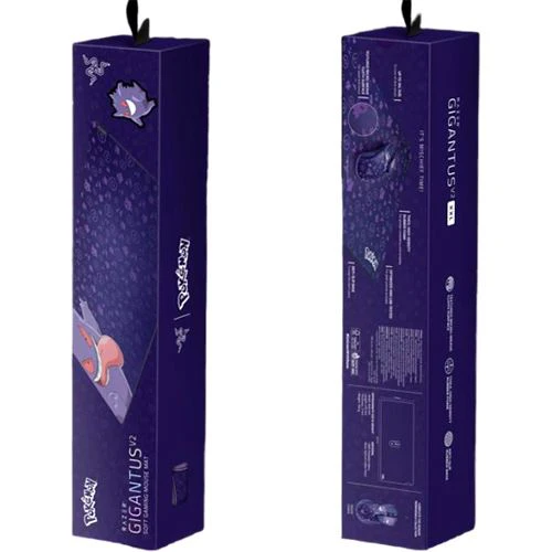 Tapete Rato Razer Gigantus V2 XXL - Pokémon Gengar Edition - Roxo - Image 2