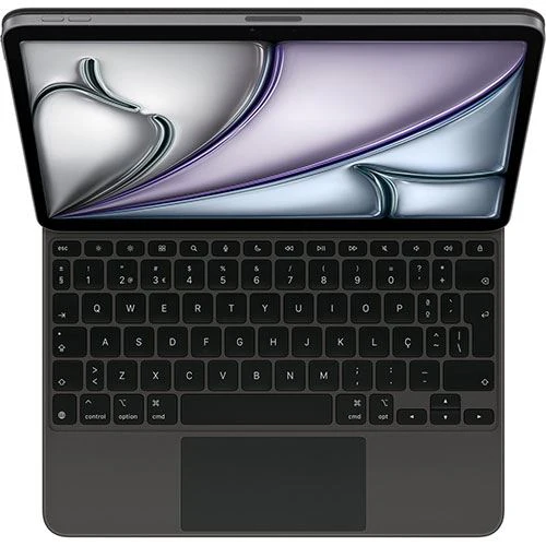 Teclado Apple Magic Keyboard para iPad Air de 11" (M3) - Layout PT - Preto