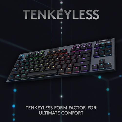 Teclado Mecânico Gaming Logitech G915 TKL Tenkeyless Sem fio RGB - Image 6