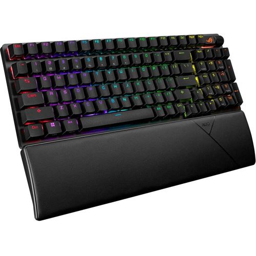 Teclado Gaming Mecânico Asus ROG Strix Scope II 96 Wireless/Bluetooth - ROG NX Snow V2 Switches - Layout US - Preto - Image 2