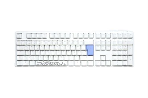 Teclado Gaming Mecânico Ducky ONE 3 Classic Full-Size Pure White RGB - Layout PT - MX Brown