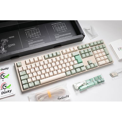 Teclado Gaming Mecânico Ducky One 3 Matcha Full-Size - Layout PT - MX Brown - Image 7