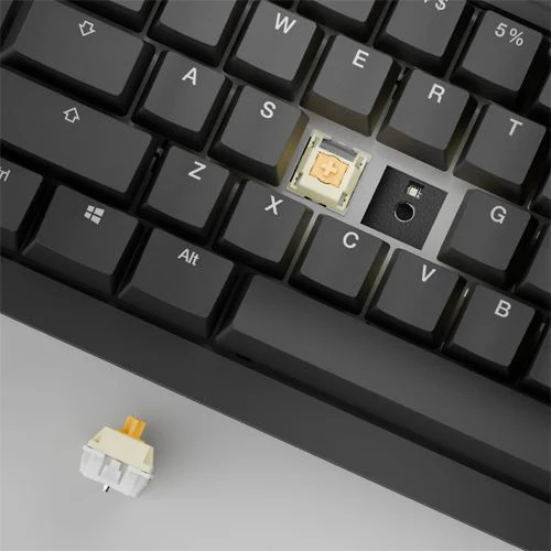Teclado Gaming Mecânico Ducky One X Mini 60% Wireless Tri-Mode RGB - Linear Inductive Switches - Layout PT - Image 3